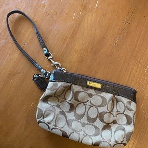 Coach wristlet